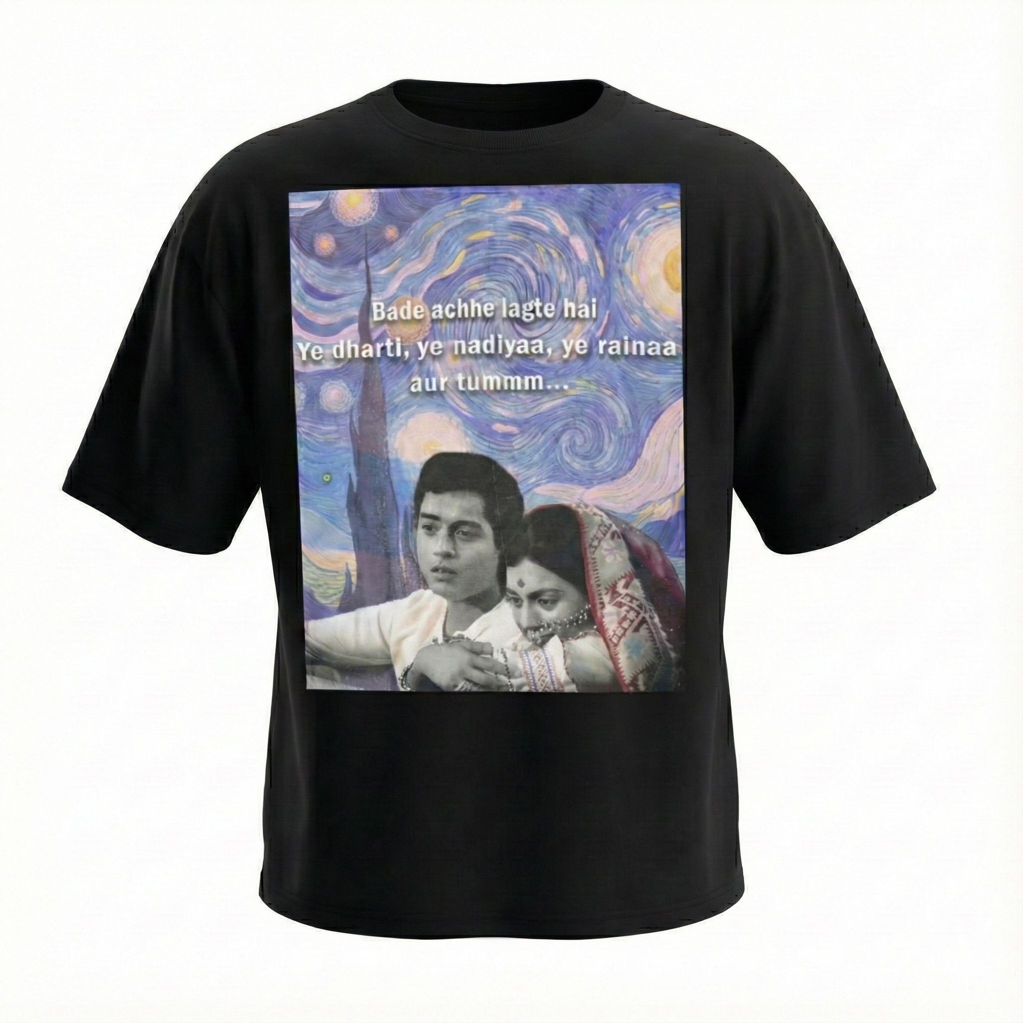 The "Starry Romance" Oversized Tee