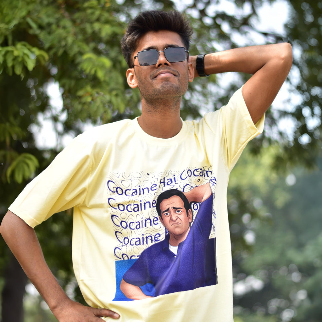 Cocaine Meme | Oversized T-Shirt