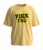 YuckYou | Beige Oversized T-Shirt