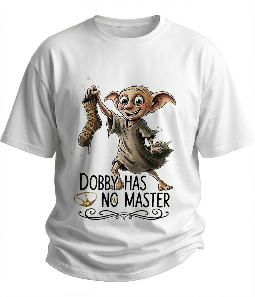 Dobby | White Oversized T-Shirt