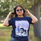 Van Gogh x Nadiya Ke Paar | Navy Oversized T-shirt