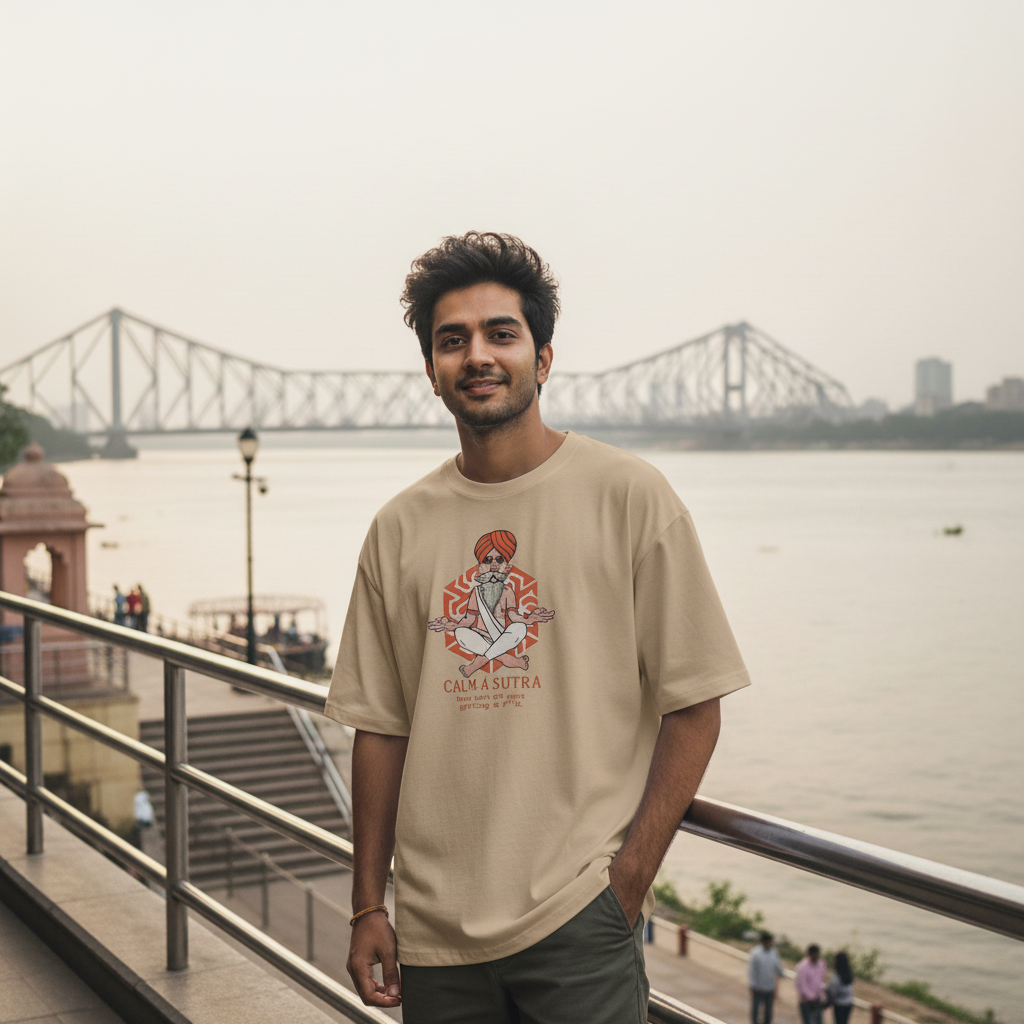 Calm-A-Sutra | Oversized T-Shirt