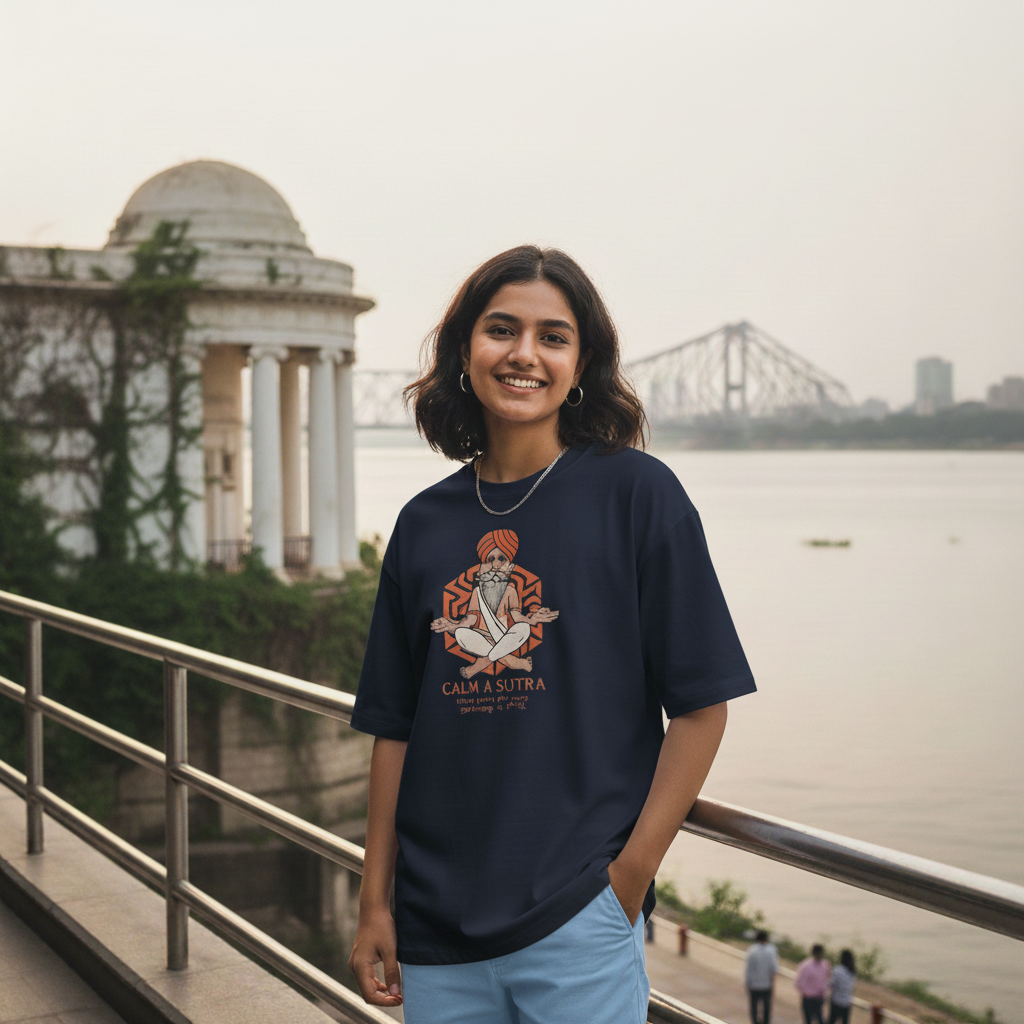 Calm-A-Sutra | Oversized T-Shirt