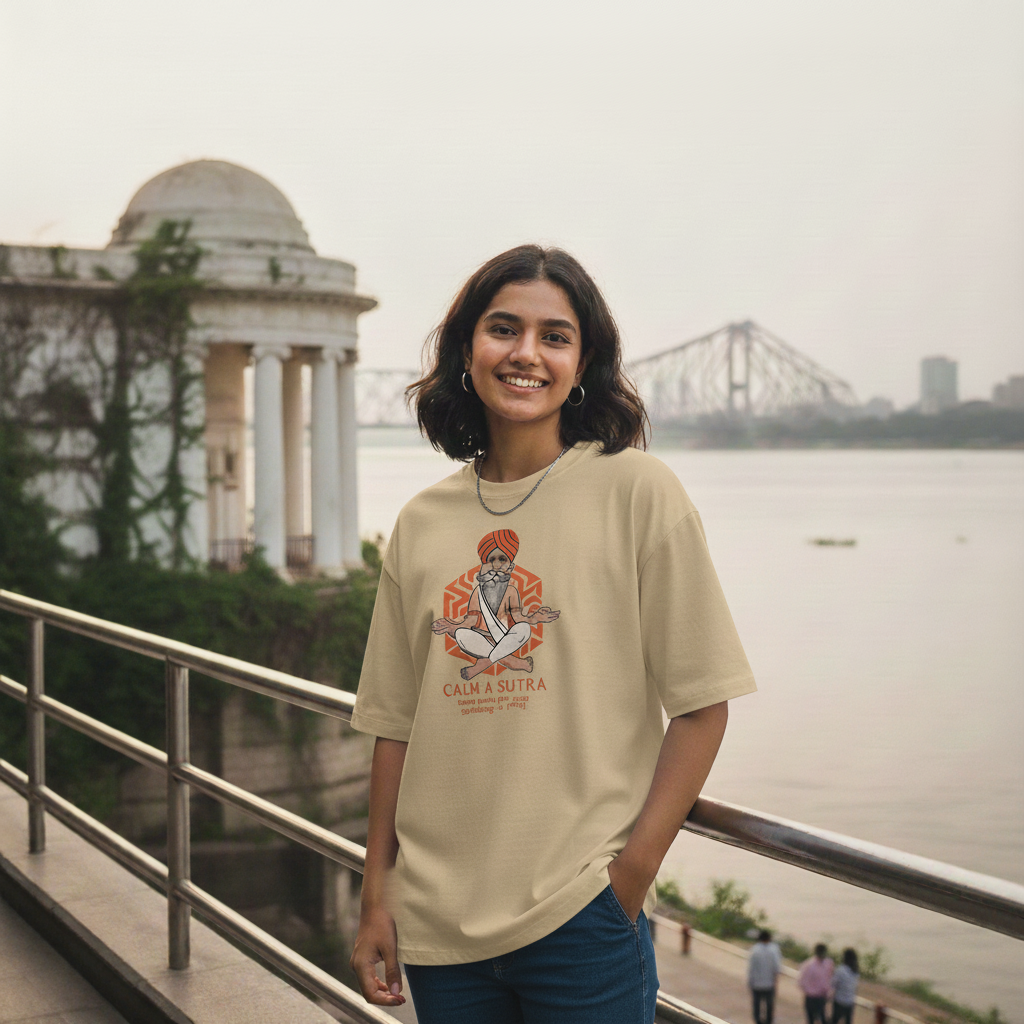 Calm-A-Sutra | Oversized T-Shirt