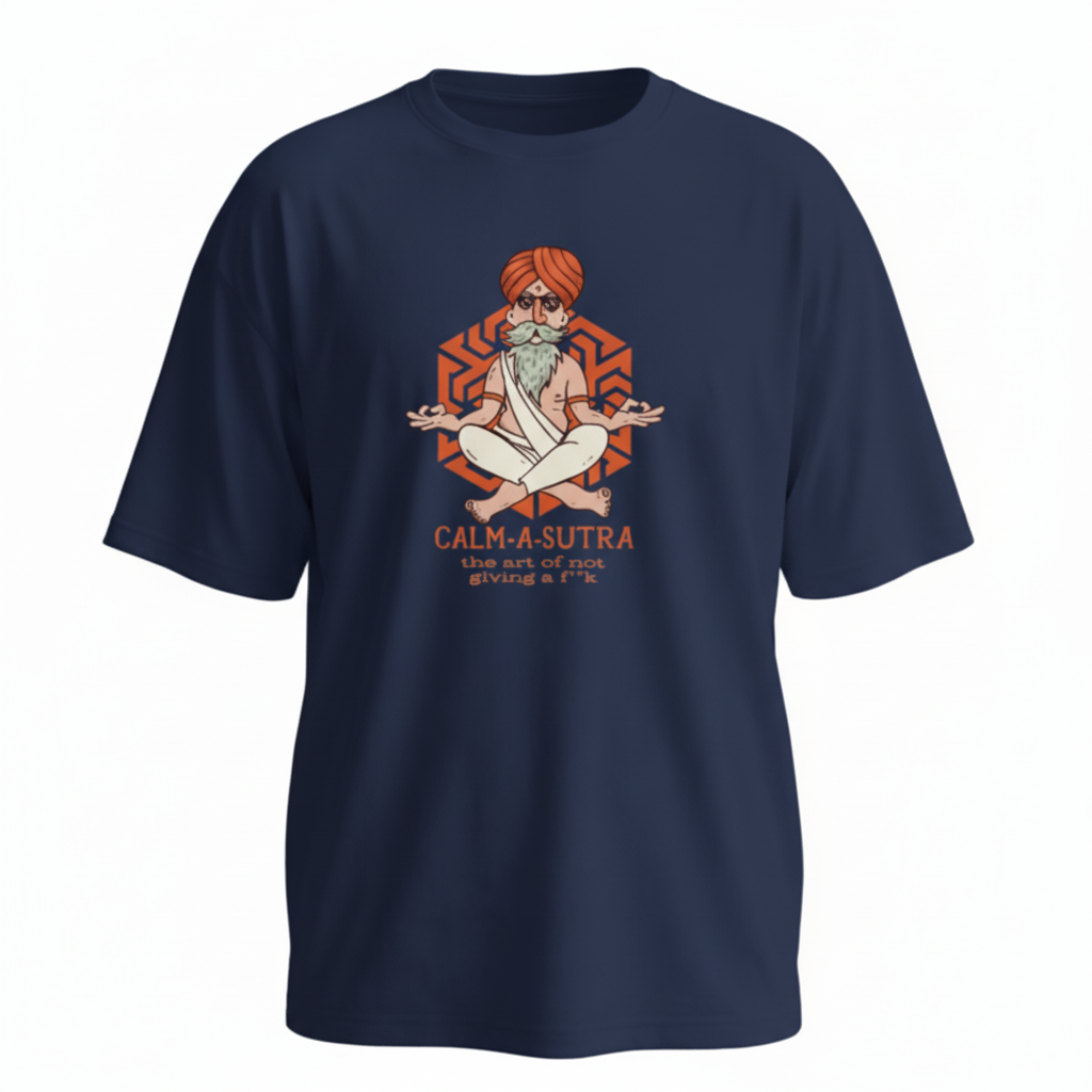 Calm-A-Sutra | Oversized T-Shirt