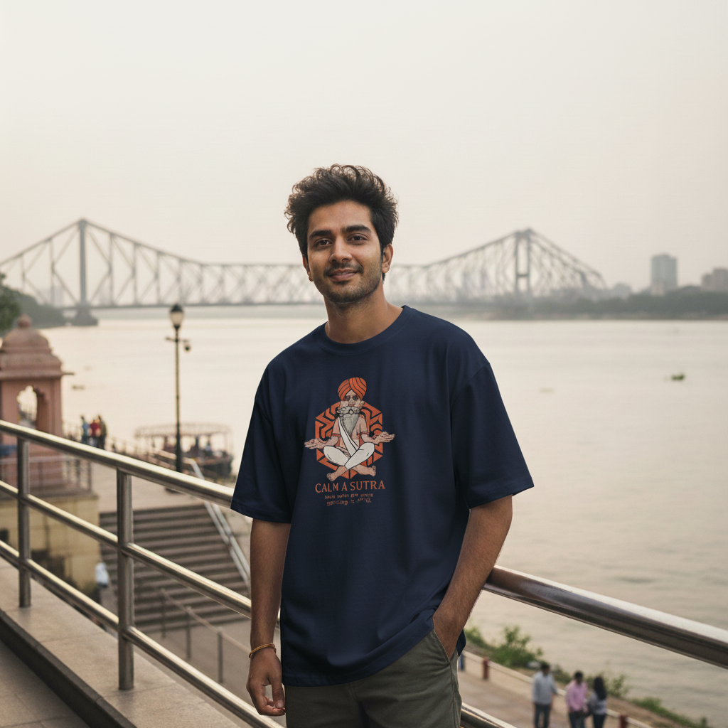 Calm-A-Sutra | Oversized T-Shirt